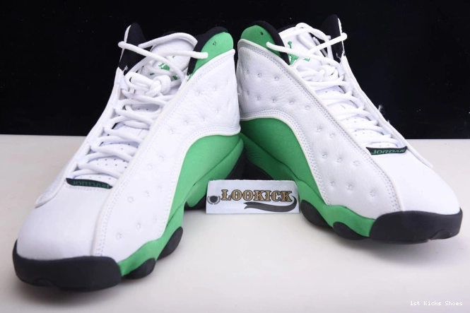 1st Kicks Shoes Green Air DB6537-113 Lucky Jordan 13 0802